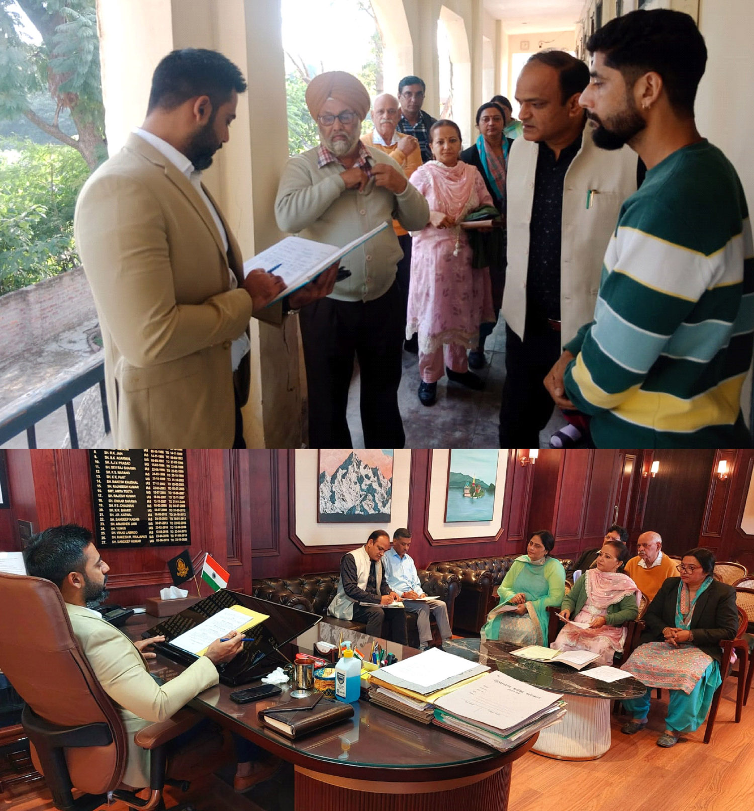 Quarterly meeting of Child Welfare Committee organized